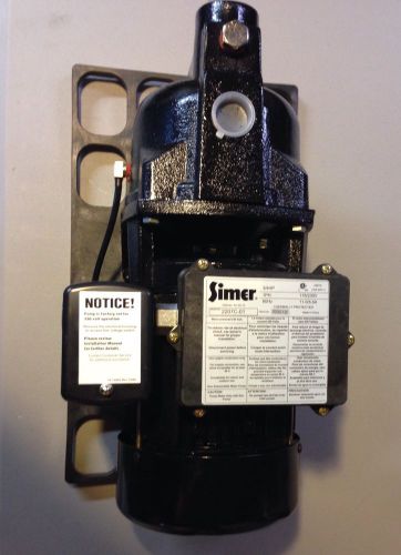 Simer 2207C 3/4 HP Cast Iron Shallow Well Jet Pump