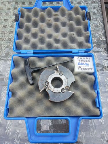 Gladu Shaper Indexable Saw Cutter with 17 Bits with Case Gladu 060407 75008P02