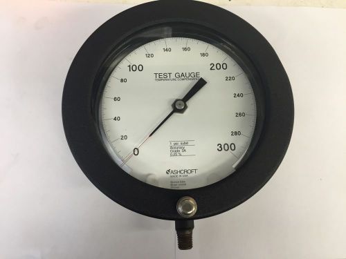 Ashcroft 1082 test gauge 300 psi 6&#034; dial for sale