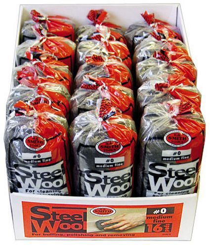 STEEL WOOL,#0 FINE 16PAD