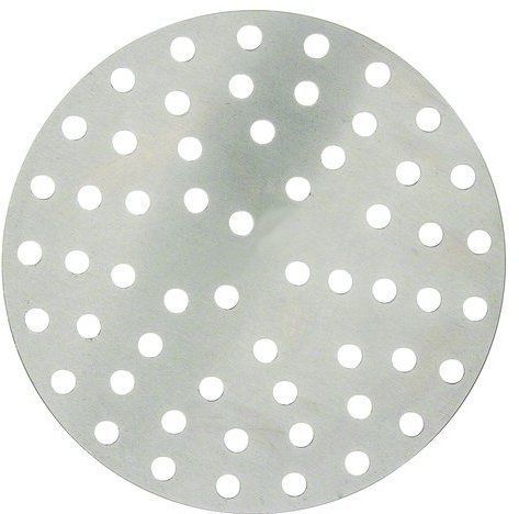 Winco apzp-8p, 8-inch aluminum perforated pizza disk, 57 holes for sale
