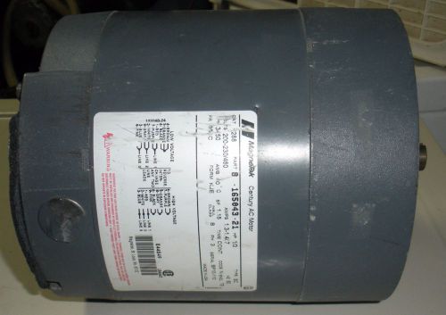 1/3 HP 3450 RPM 3 Phase 230/460 volt AO SMITH/ MAGNETEK SURPLUS  ELECTRIC MOTOR