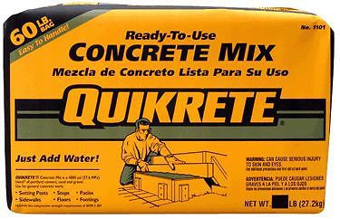 CONCRETE MIX,QUIKRETE 60#