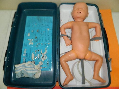 ARMSTRONG LAERDAL RESUSCI BABY CPR TRAINING MANIKIN EMT NURSING DOLL