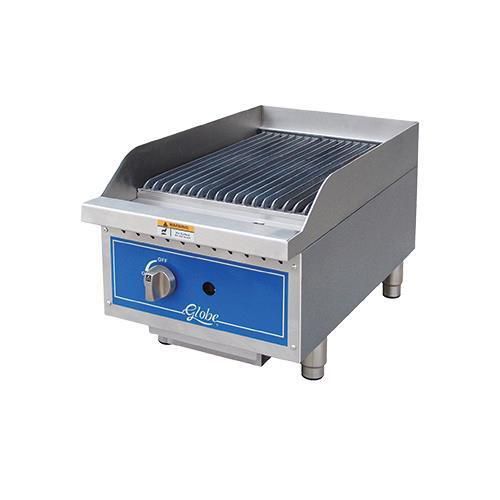 New globe gcb15g-rk gas charbroiler for sale