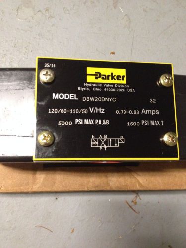 Parker D3w20dnyc Hydraulic Valve