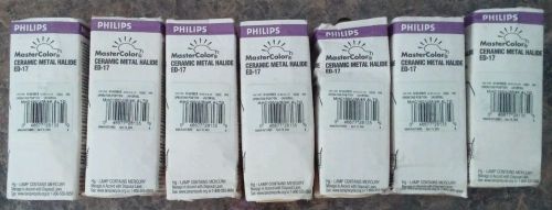 Philips Mastercolor metal halide 100W medium base ED-17 MHC100 7 bulbs lamps