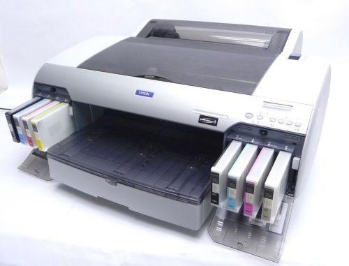 Epson Stylus Pro 4000 Digital Photo Inkjet Printer With Refillable Continuos INK