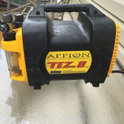 Appion TEZ 8 vacuum pump  -8 cfm