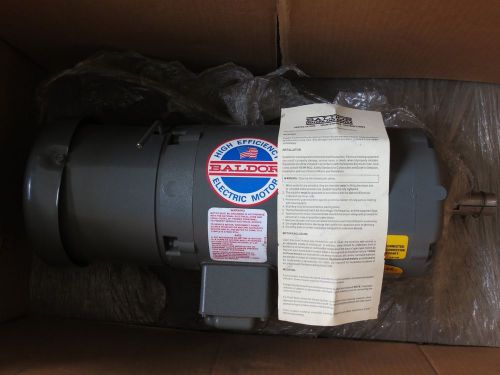 Bm3546t  1 hp, 1725 rpm new baldor electric motor for sale