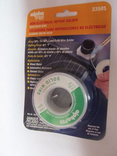 Alpha Fry Non-Electrical Repair Solder #33505 NEW
