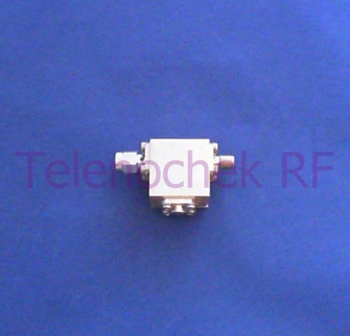 Rf microwave single junction isolator 6000 mhz - 9300 mhz / 15 watt / data for sale