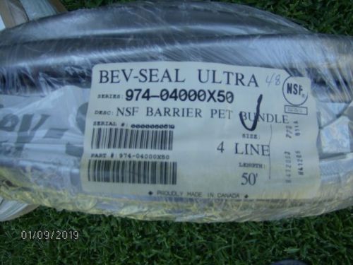 Bev-Seal Ultra Multiple Tubing Bundle 974 All Barrier NSF 50&#039; Feet 4 Line