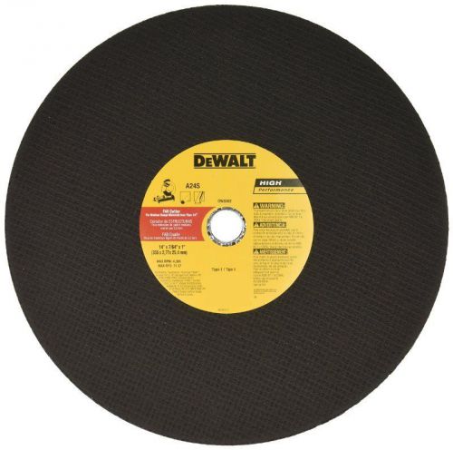 Dewalt dw8002 14-inch by 7/64-inch bar cutter chop saw wheel for sale