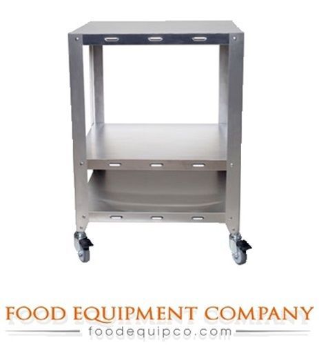Cadco OV-HDS Stainless Steel 2-Oven Stand