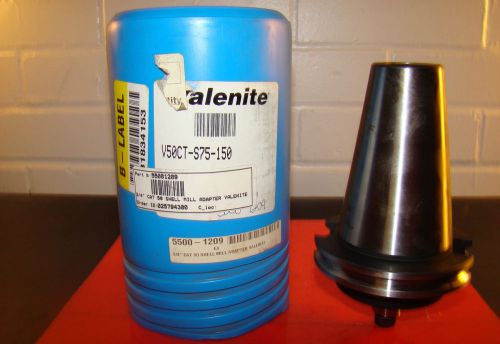 VALENITE, V50CT-S75-150, Shell Mill Adapter, 3/4&#034;, CAT50, 56513,USA /KK3/ RL