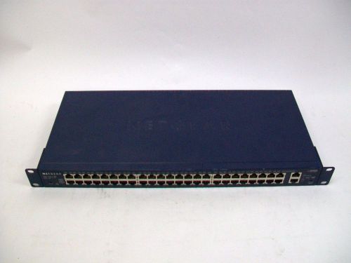 Netgear ProSafe FS750T 48 ports 10/100 2 gigabit ports 2 SFP Managed Switch