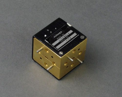 Hughes 44655H Waveguide Circulator - WR-10, 75-110 GHz, Gold Plated