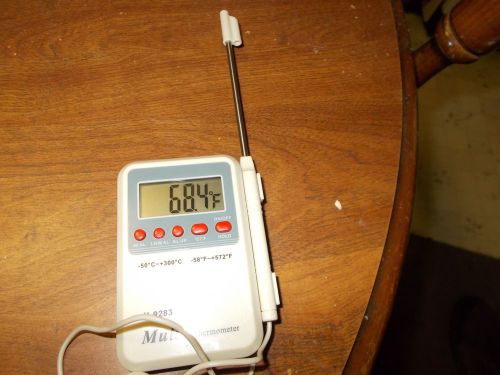Digital thermometer with high low alarm for sale