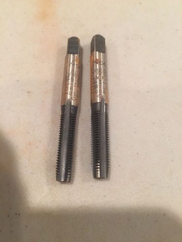 (2) Tap 5/16 NF 9/32 Drill Made in USA  NEW - ACE HANSON - 2 PCS
