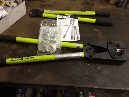 Quick Crimping and Cutting Tool Model 250 New