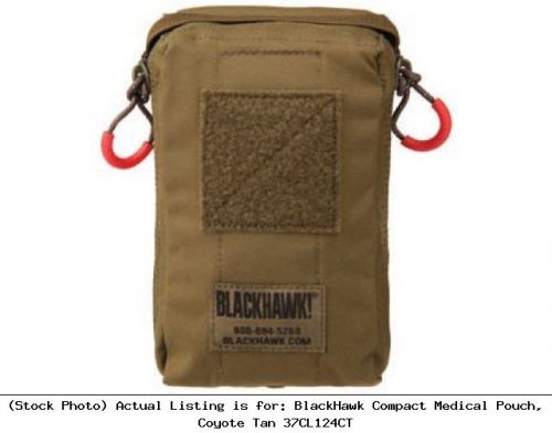 Blackhawk compact medical pouch, coyote tan 37cl124ct for sale