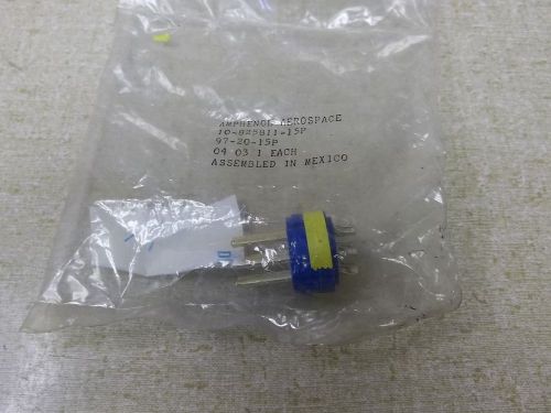 Amphenol 10-825811-1SP Aerospace 9720-15P *FREE SHIPPING*