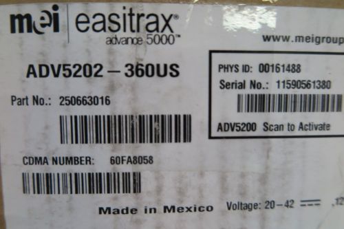 mei/eastitrax advance 5000 cdma telemeter module ADV5202-360US/250663016