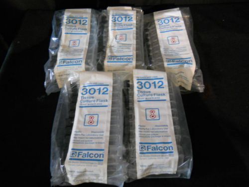 Lot of 100 Falcon (BD) 3012 Tissue Culture Flask 25cm2 (Squared) Growth Area