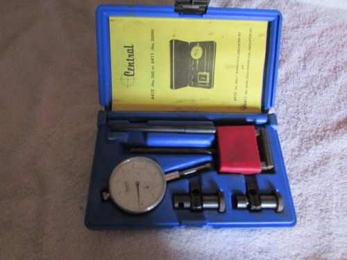 Central Tools, Inc. 1&#034; Dial Indicator Set # 6410