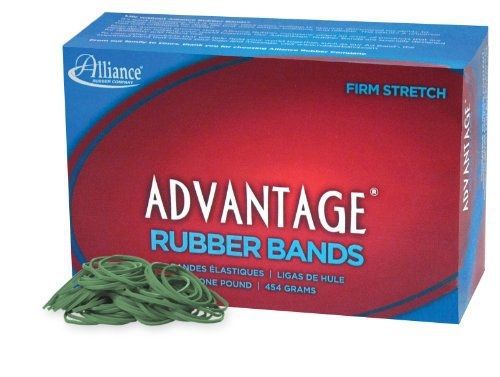 Alliance Advantage Green Rubber Band Size #18 (3 x 1/16 Inches) - 1 Pound Box