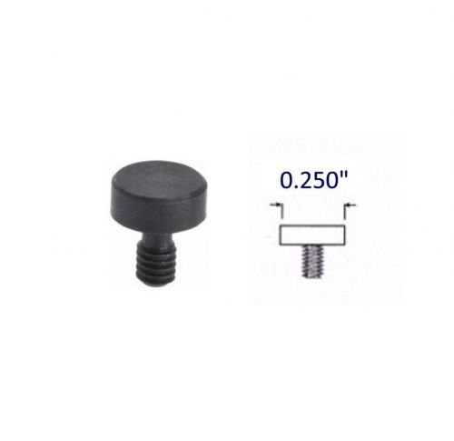 Flat Button Indicator Tip 3-Pack 1/4&#034;