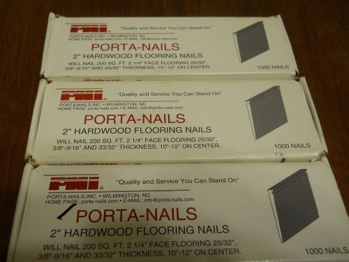 3000 Porta Nails 16 gauge x 2 in T-Nails # 42629  FREE SHIPPING LIMITED TIME