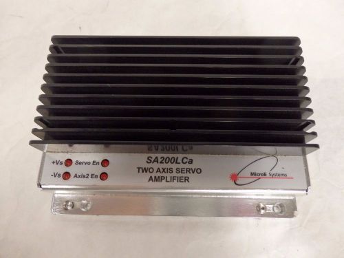 Microe systems sa200lca high performance two axis servo amplifier (d6) for sale