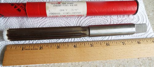 CLEVELAND TOOL - 3/4&#034; - 8 FLUTE STRAIGHT RH CUT HAND REAMER #624 NOS