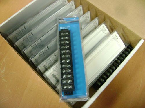 LOT of 8 TERMINAL STRIP IDEAL 89-212 NEW 30A 600V