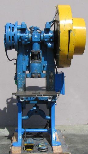 Ferracute c13 stamping obi punch press 3hp air clutch around 30 ton for sale