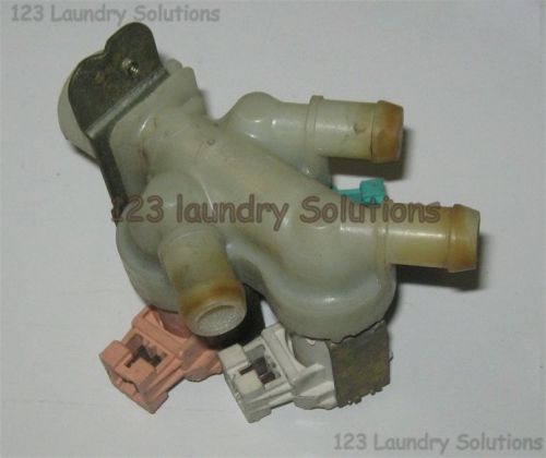 Wascomat front load washer 3 way inlet (water) valve 120v tri-color 823654 for sale