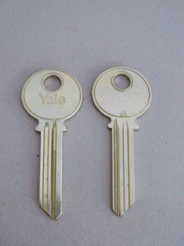 Original Yale Key Blank GE Keyway 6 Pin - 2 Keys