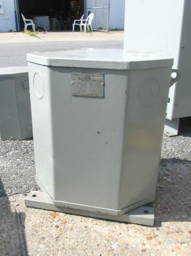New westinghouse type ep transformer 25 kva, 1 ph  cat# t-6e 2022 ... od-343 for sale