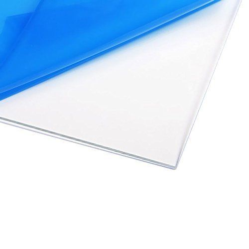 Source one llc 1/8 th inch thick 12 x 12 inc acrylic plexiglass sheet,clear new. for sale