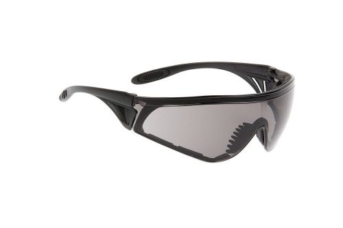 New ugly fish safety glasses flare, mt blk frame, smoke lens, vented arms &amp; seal for sale