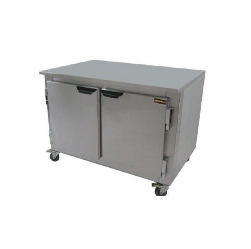 Cooltech 2-door worktop refrigerator low boy cooler 60&#034; for sale