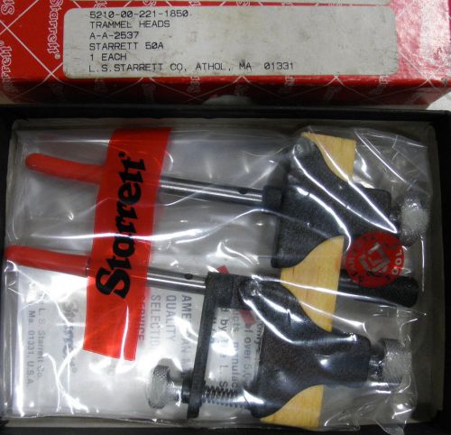 Starrett Trammel Heads 50A 5210-00-221-1850