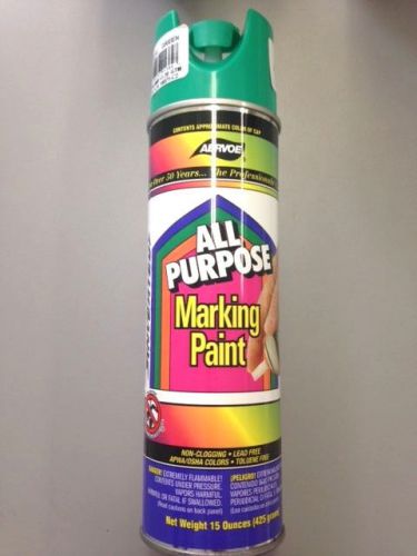 GREEN ALL PURPOSE INVERTED MARKING PAINT 20-OZ/ CAN  # 1384