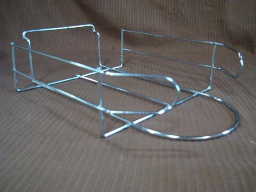 Nos in box chrome slatwall cap hat displays qty of 8 per box for sale