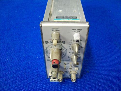 TEKTRONIX 7A22 DIFFERENTIAL AMPLIFIER PLUG-IN