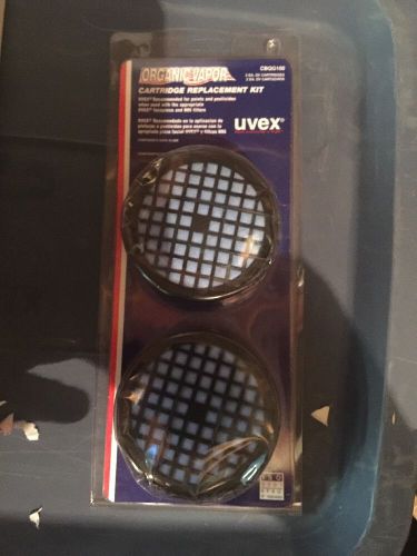 Uvex CBQG100 Respirator Filter Cartridge Replacement Kit 2 Pack