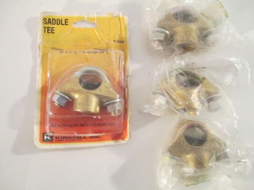 Lot of 5 - Saddle Tees 1/2 F.I.P. Outlet, For 1/2&#034; IN I.P.