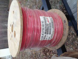Spool of Baron Undergound Feeder 2500&#039; Thermostat Wire 2500ft UF/TWU 600V RED